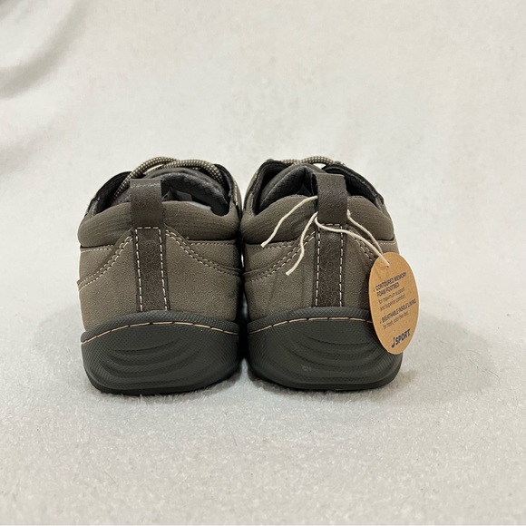 JSport by Jambu Grey Taupe Ballard Oxford Shoes NWT Size 8.5 - Picture 9 of 16